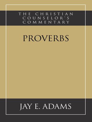 cover image of Proverbs